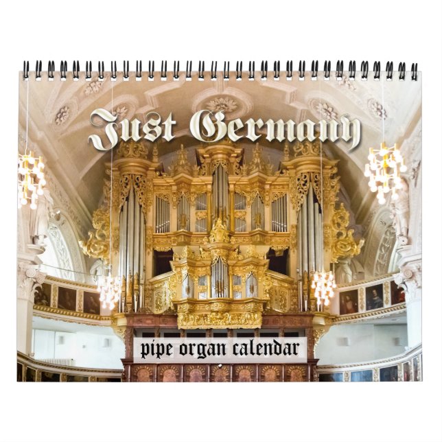 Apenas Alemania - calendario del órgano (Tapa)