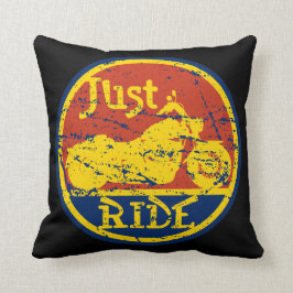 Apenas almohada decorativa de la motocicleta del