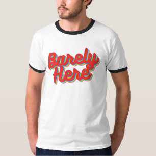 Apenas aquí / camiseta roja
