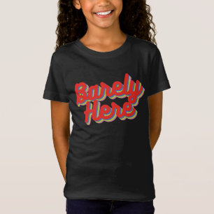 Apenas aquí / camiseta roja