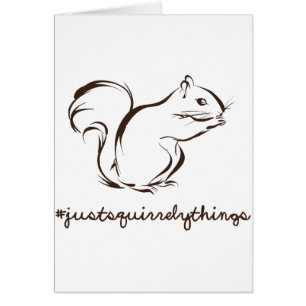 Apenas ardilla de las cosas de Squirrely