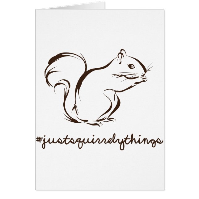 Apenas ardilla de las cosas de Squirrely (Frente)