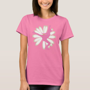 Apenas aterrícelo camiseta del patinaje de hielo