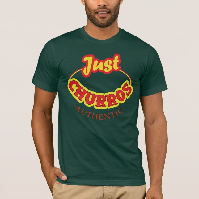 Apenas camiseta del logotipo de Churros (Anverso)