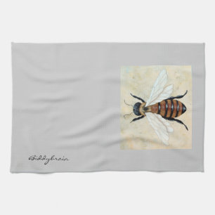 Apenas cocina de la abeja o toalla de la huésped