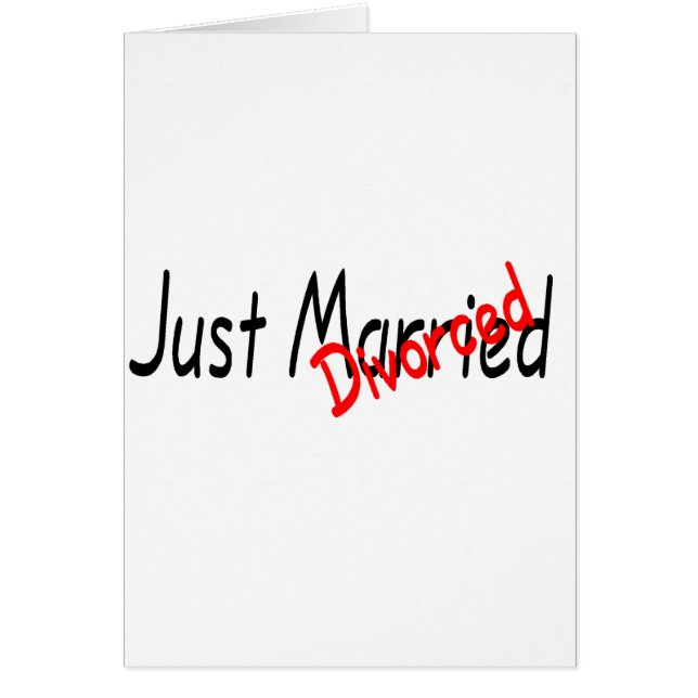 Apenas divorciado (Frente)