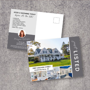 APENAS ENUMERADO 4 Postales de marketing de bienes
