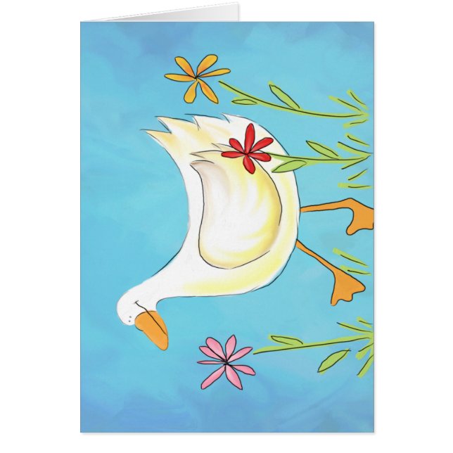 Apenas flores Ducky de w (Frente)