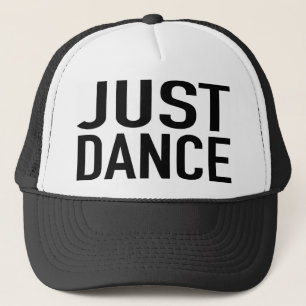 Apenas gorra del camionero de la danza