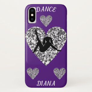 Apenas hay baile en el funda Apple iPhone X en mor