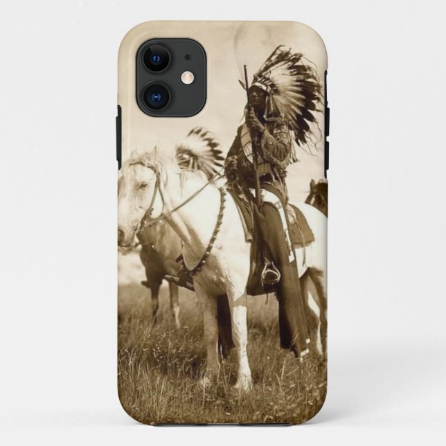 Apenas hay Funda americano nativo Mate iPhone 5 (Reverso)