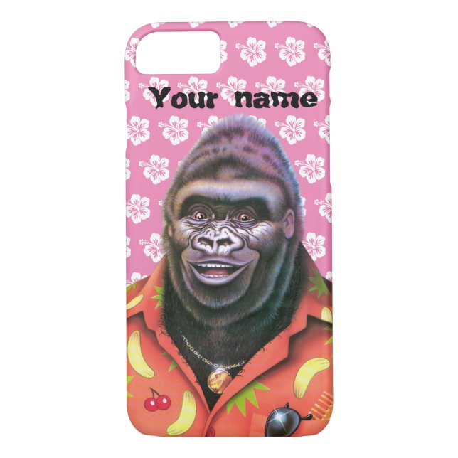 Apenas hay Funda para iPhone 8-7 - Vain Gorilla. (Reverso)
