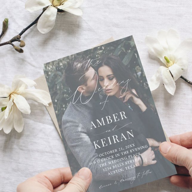 Apenas hay sombras - Invitación a la boda de fotos (Subido por el creador)