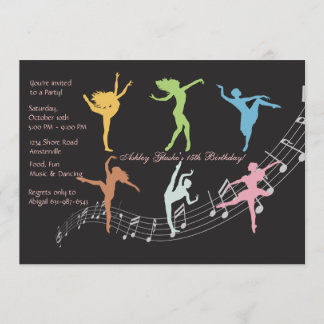 Apenas invitación de la danza