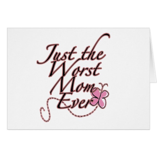 Apenas la mamá peor nunca (Anverso (Horizontal))