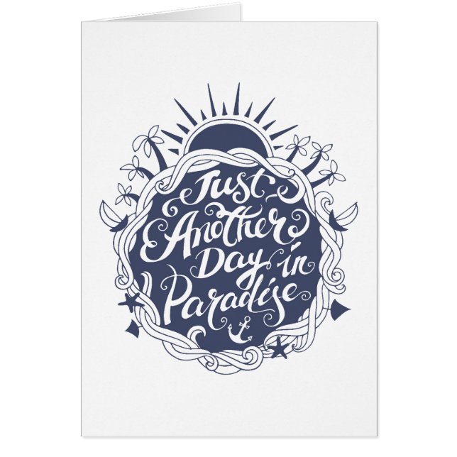 Apenas otro día en paraíso (Frente)