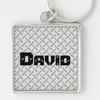 Apenas para el llavero de la placa del diamante de