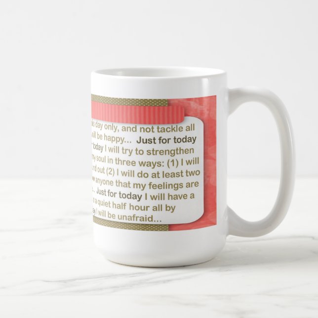 Apenas para la taza del hoy (Derecha)