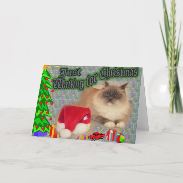 ¡Apenas para navidad que espera! (Anverso)