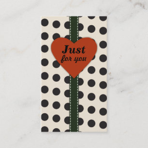 Apenas para usted tarjetas de visita