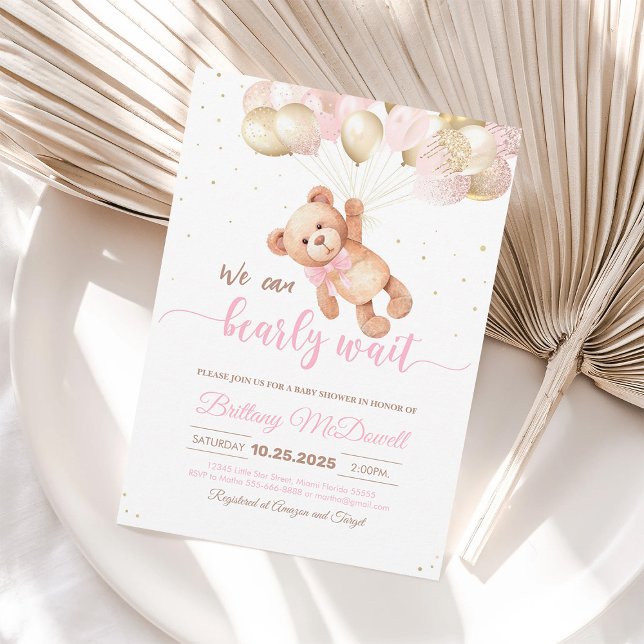Apenas Podemos Esperar Invitación al Baby Shower d (Subido por el creador)