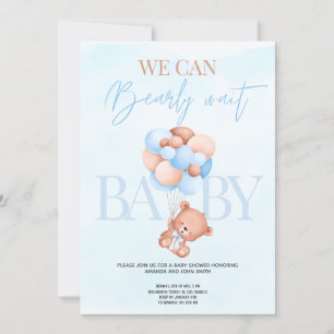 Apenas podemos esperar la invitación de Baby Showe