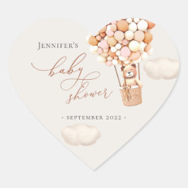 Apenas Podemos Esperar Pegatina De Corazón Para Ba