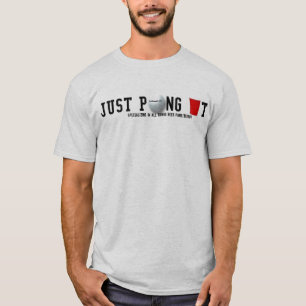 Apenas Pong él camiseta