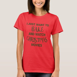 "Apenas quiero cocer" la camiseta del navidad