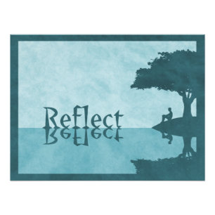 Apenas refleje la impresión de la foto
