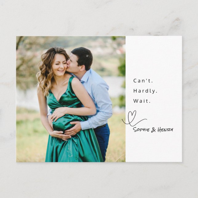 Apenas se puede esperar la Invitación esperada (Anverso)