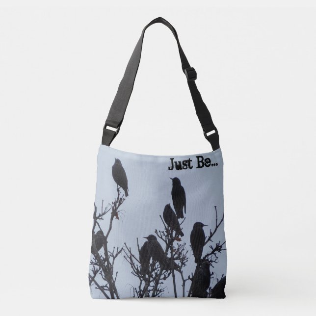 "Apenas sea" bolso cruzado del pájaro del cuerpo (Anverso)