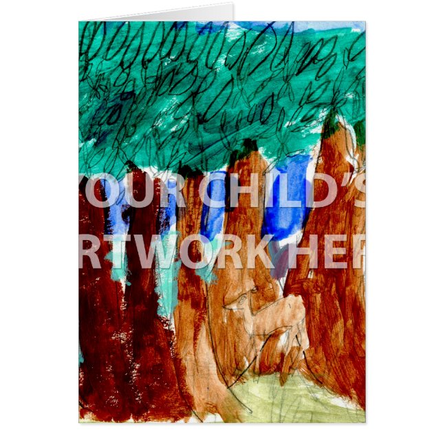 Apenas tarjeta $3,15 del arte (Frente)