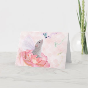 Apenas tarjeta de Rosey