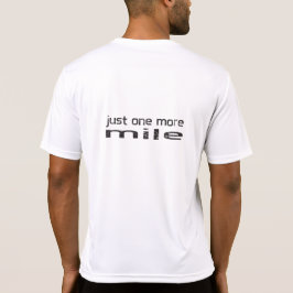 Apenas una más camisa del corredor de la milla
