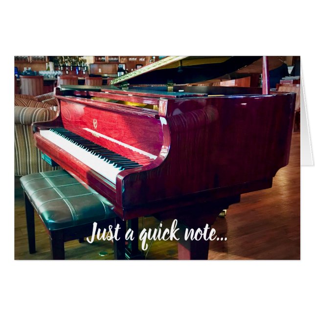 Apenas una nota rápida (Anverso (Horizontal))