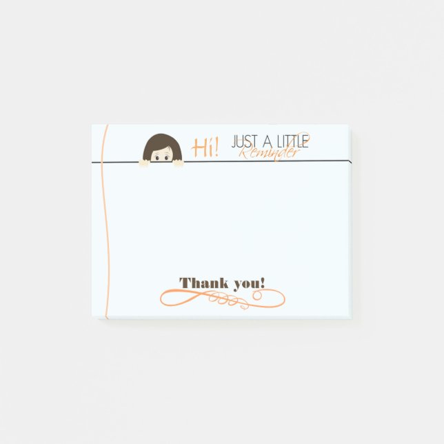 Apenas una pequeña nota de post-it del (Anverso)