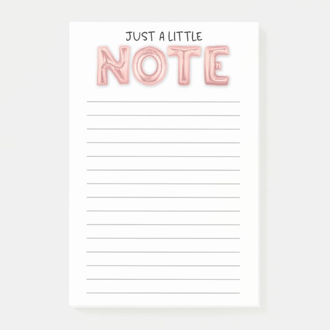 Apenas una pequeña nota: Notas de post-it (Anverso)