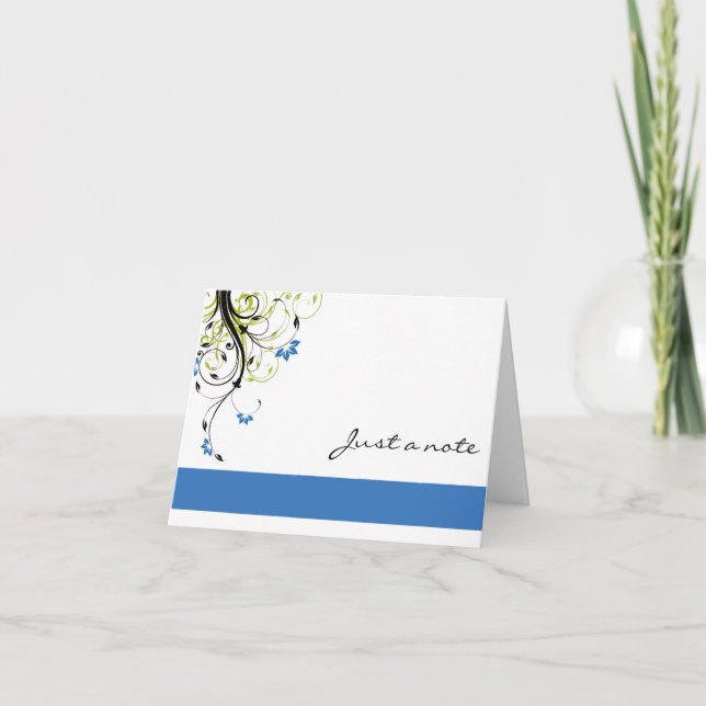 Apenas una tarjeta de nota de la nota (Anverso)