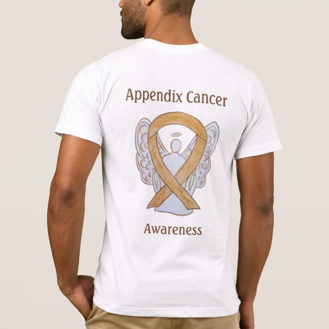 Apéndice Sensibilización sobre el cáncer Camisa An (Reverso)