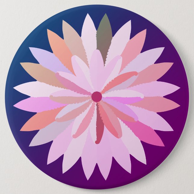 Apertura de botellas de botón de flor rosa (Anverso)