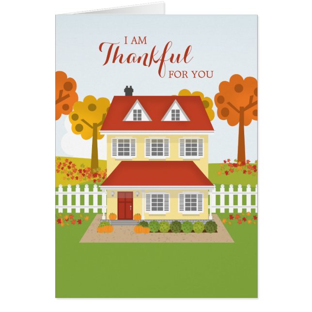 Apertura de la cena de Acción de Gracias (Frente)