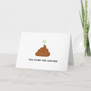 Apestas por salir   Tarjeta de alejamiento   Nuevo