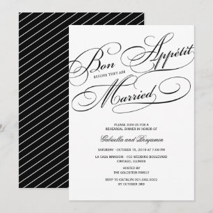 Apetito de Bon antes de la invitación a la cena de
