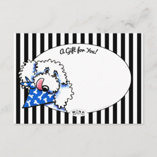 ¡Apetito de huesos de perro! Tarjetas de gabinete