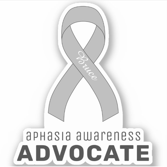 Aphasia Advocate Pegatina de vinilo (Anverso)