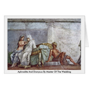 Aphrodite y Dionysus por el amo de la boda