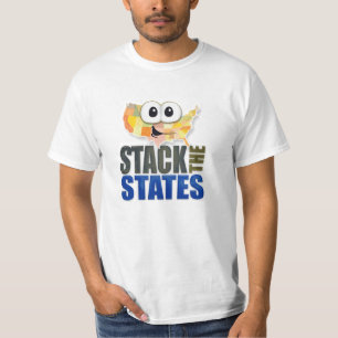 Apile la camiseta de los estados