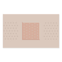 Aplastador médico de tira-ayuda - Pegatina Rectáng