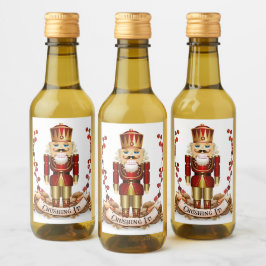 ¡Aplastándolo! Botellas de minivino de Nutcracker
